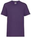 SS28B 61033 Childrens Valueweight T Shirt Purple colour image